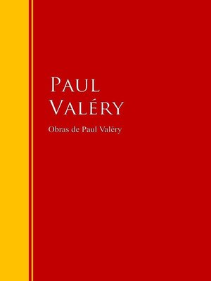 cover image of Obras de Paul Valéry